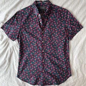 Bonobos Pineapple Short Sleeve Button-down